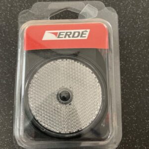 MP69026 Front Round Reflector with Straight Bracket (Pair) for Erde 143/PM310 (09191085)