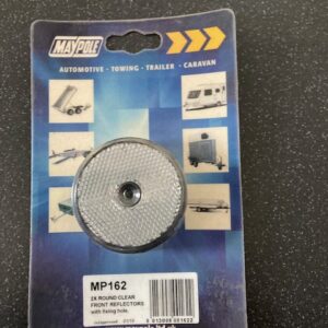 MP162 front clear reflectors x2