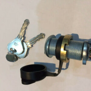 MP2017L Barrel Lock Suitable for Ifor Williams Knott Avonride Trailer Hitch lock