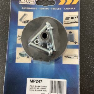 MP247 CARAVAN/MOTORHOME/TRAILER MAYPOLE FLEXIBLE SOCKET SEAL AND BOLTS