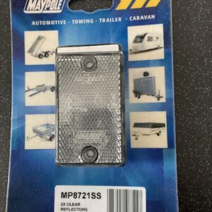 MP8721 SS Clear Marker Lamp & Reflector