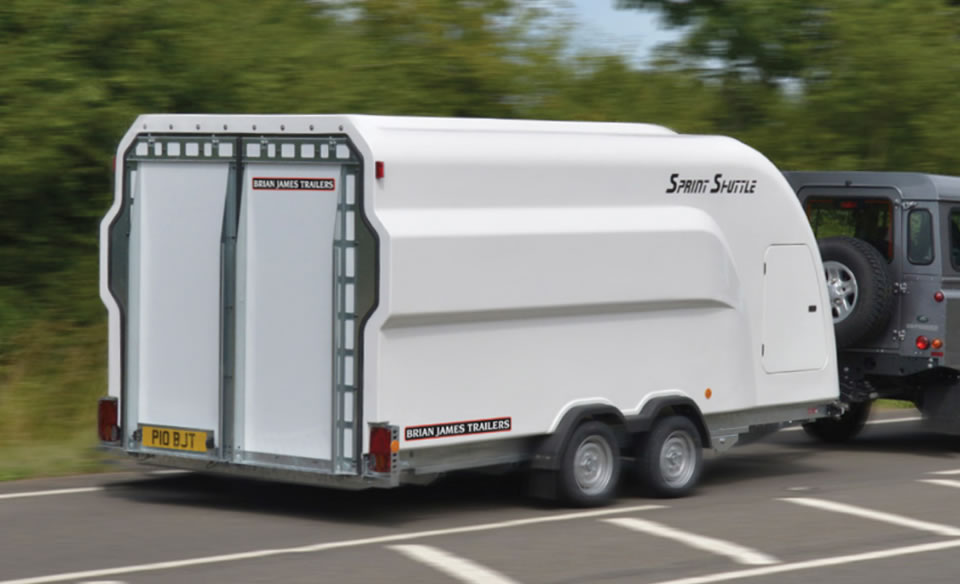 Sprint Shuttle car trailer
