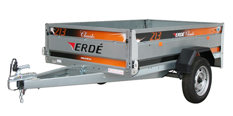 MP69213 Erde 213 Car Trailer