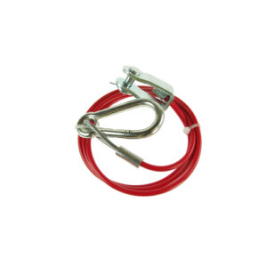 MP502B 1m X 3mm Red PVC Breakaway Cable