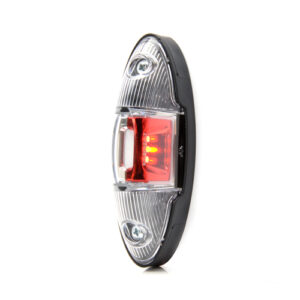 MP8981 WAS 10/30V LED Red/White Outline Marker Lamp