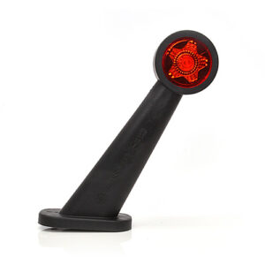 MP8718BL WAS 10-30V LED 45° Red/White LH Outline Marker Lamp